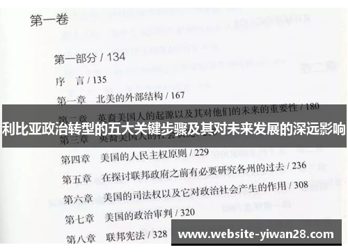 利比亚政治转型的五大关键步骤及其对未来发展的深远影响